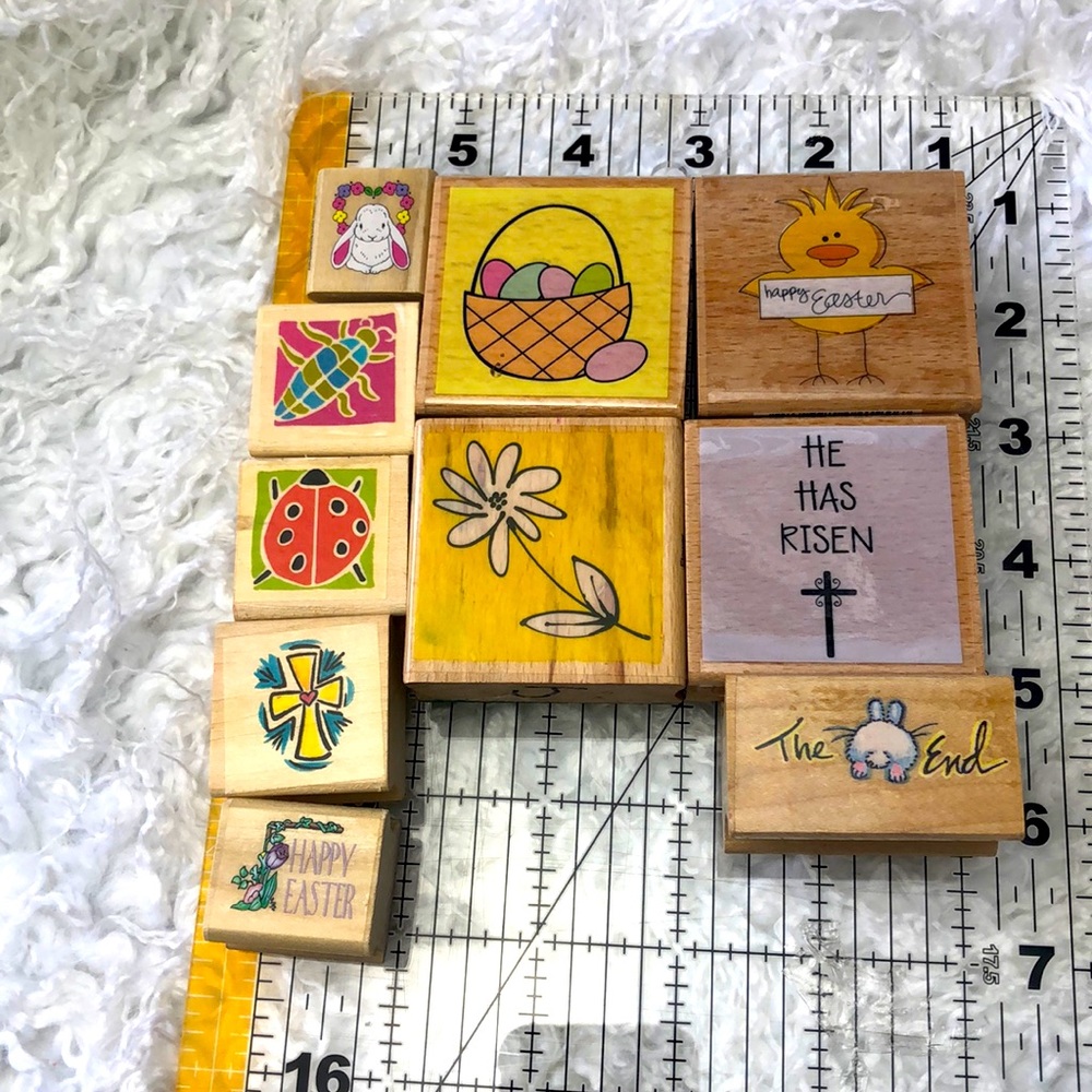 Wooden stamps - Easter bundle